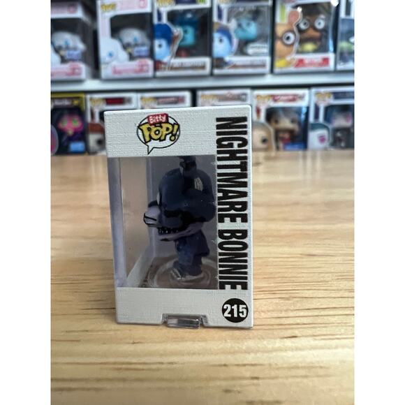 BITTY Nightmare Bonnie Five Nights Freddy's Funko Pop #215 5NAF Horror 5 Games - Picture 4 of 6